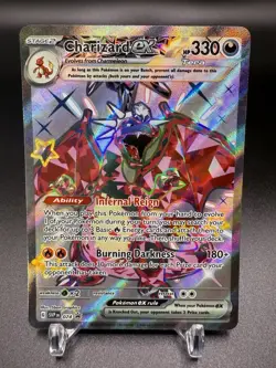 🔥🔥2024 Pokemon TCG Charizard EX Scarlet & Violet Paldean Fates Promo Card 🔥🔥 - Image 3