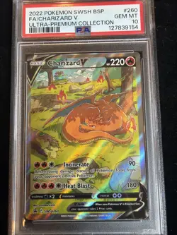 Charizard V SWSH260 SWSH: Sword & Shield Promo Cards Holo PSA 10 Pokemon - Image 1
