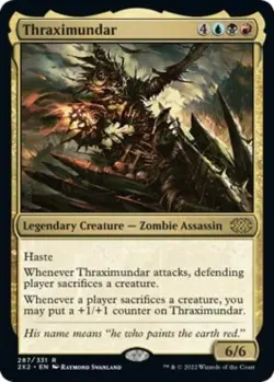 Thraximundar -Foil Light Play MTG Double Masters 2022 - Image 1
