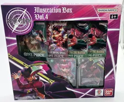2025 One Piece Card Game Illustration Box Vol 4 Bandai BRAND NEW SEALED - Image 1
