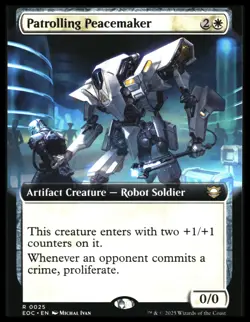 Patrolling Peacemaker (Extended Art) Commander: Edge of Eternities Regular - Image 1