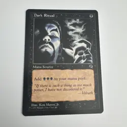 Dark Ritual NM/LP Tempest MTG Magic The Gathering MTG - Image 1