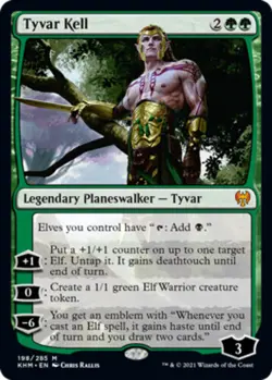 MTG - Tyvar Kell - Kaldheim - NM, English Magic FLAT RATE SHIP - Image 1