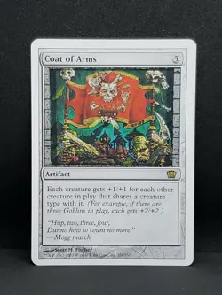 Coat of Arms NM MTG Eighth Edition 294 Artifact Tribal Anthem EDH Mod Elfs 125 - Image 1