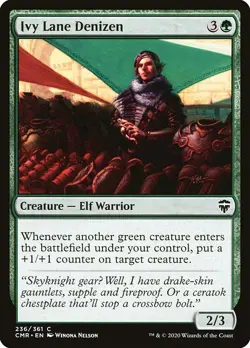 1x Ivy Lane Denizen NM Eng MTG - Commander Legends - Image 1