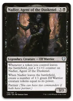 Nadier, Agent of the Duskenel #135 (NM) Commander Legends CMR Magic MTG - Image 1