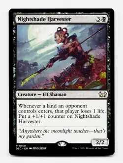 Nightshade Harvester [Commander: Duskmourn] MTG Magic NM/M 💀💀 - Image 1