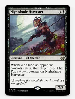 Nightshade Harvester [Commander: Duskmourn] MTG Magic NM/M 💀💀 - Image 3