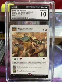 MTG Mogg War Marshal - 2024 Secret Lair Drop - CGC Gem Mint 10 - Image 1