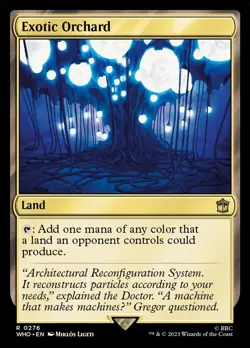 Exotic Orchard X1 FOIL -NM/M- Universes Beyond: Doctor Who - Image 1