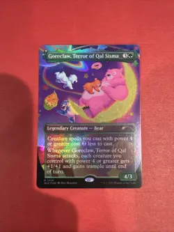 Goreclaw Terror Of Qal Sisma Mtg FOIL Secret Lair Drop Nm Near Mint - Image 1