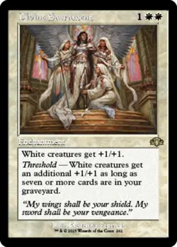 x1 Divine Sacrament - Foil - Retro Frame R MTG Dominaria Remastered M/NM, Englis - Image 1