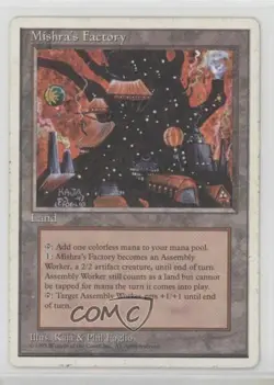 Mishra's Factory Magic: 4th Edition 1995 READ - Image 1