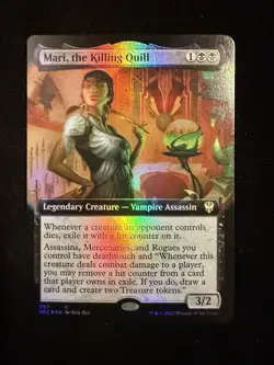 Mari, the Killing Quill (Extended Art) 97 Foil R Commander: Streets of New Capen - Image 1