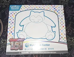 Pokemon Center Elite Trainer Box ETB Scarlet & Violet Pokemon 151 TCG SEALED/NEW 820650854668 - Image 1