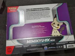 Mimikyu EX Box Pokemon TCG NEW incl 4 Booster Packs + Promo Cards - Image 4