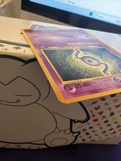 Unown S Neo Destiny Japanese Old Back Vintage TCG Pokemon - Image 4
