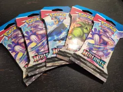 Pokemon Battle Styles Sleeved Booster Packs x5 - Image 1