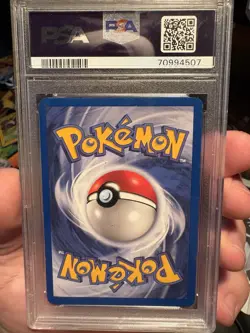2/130 Pokemon Base Set 2 Blastoise Holo PSA NM 7 With Swirl - Image 2