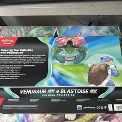 Pokemon TCG Venusaur EX & Blastoise EX Premium Collection Box - New/Sealed - Image 2