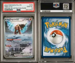 PSA 10 GEM MINT Ting-Lu ex 263/193 Paldea Evolved SIR Pokemon - Image 3