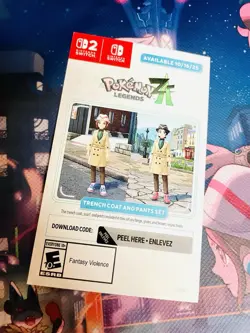 Pokemon Legends ZA trench coat and pants set code-IN HAND! *Messaging Code* - Image 1