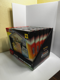 *** Pokemon Prismatic Evolutions Poster Collection Sealed + Display Box -6 Boxes - Image 1