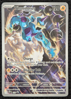 Thundurus 209 Pokemon TCG S&V Black Star Promo Holo NM - Image 1