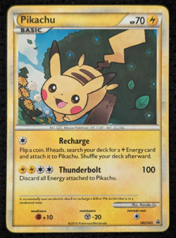 Pokemon Pikachu Heartgold & Soulsilver HGSS03 Promo NM - Image 1