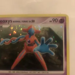 Pokemon TCG Deoxys Normal Legends Awakened 1 /146 Holo Rare LP++ - Image 2