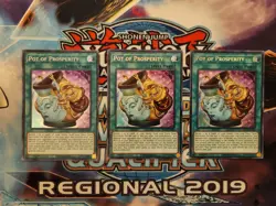 Yugioh Pot of Prosperity - BLVO-EN065 - Secret Rare - 1st Edition NM x3 - Image 1