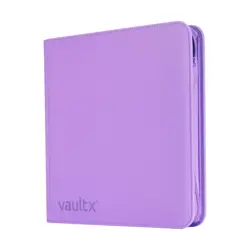 Vault X Just Purple 12-Pocket Exo-Tec Zip Binder - 480 Cards - New - Image 2