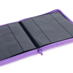 Vault X Just Purple 12-Pocket Exo-Tec Zip Binder - 480 Cards - New - Image 4