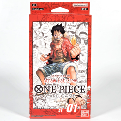 Bandai One Piece Card Game Starter Deck ST-01 Straw Hat Crew English New Sealed! - Image 1