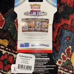 Pokemon Stellar Crown Booster Pack - 10 Cards / Pack - Random Art - SEALED - Image 2