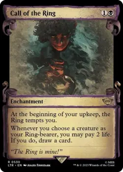 MTG English Call of the Ring (Showcase Scrolls) NM Foil - Image 1