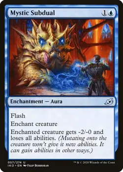 FOIL Mystic Subdual Ikoria Magic MTG Enchantment CARD 1x (057/274) - Image 1