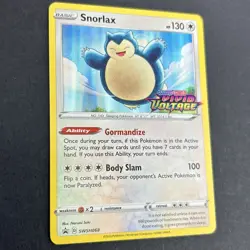 SNORLAX SWSH068 | NM | Vivid Voltage | Prerelease Promo Pokemon Card G20 - Image 3