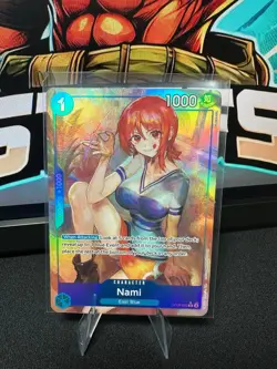 Nami (Alt Art) OP09-050 R Emperors in the New World ONE PIECE Card Game ENGLISH - Image 1
