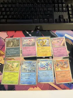 Prismatic Evolutions Costco 8 Mini Tin Cosmos Promo Cards - Image 1