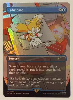 Fabricate Borderless Rainbow Foil - Secret Lair MTG - Image 1