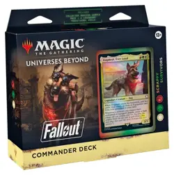 Magic the Gathering Fallout COMMANDER DECK DISPLAY CASE Set of 4 Sealed - Image 3