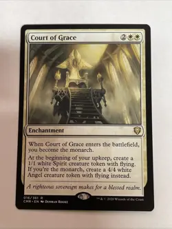 Court of Grace Commander Legends #16 Rare - Image 1