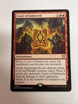Court of Embereth Commander: Wilds of Eldraine #24 Rare - Image 1