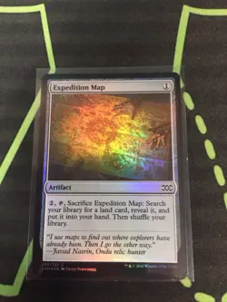 MTG Magic The Gathering Expedition Map Foil 2XM Artifact Land Tutor Commander - Image 1