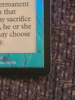 Magic The Gathering MTG 1x CHAIN OF VAPOR Onslaught FOIL SP/LP - Image 4