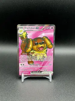 Dachsbun ex 160/142 Sv07: Stellar Crown Holo Pack Fresh Pokemon TCG - Image 1