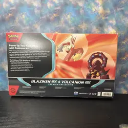 New US Pokemon TCG: Blaziken ex & Volcanion ex Premium Collection 2025 IN HAND - Image 3