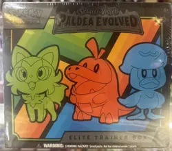 Pokemon TCG Scarlet & Violet Paldea Evolved Elite Trainer Box. Brand New. Sealed 820650853661 - Image 1