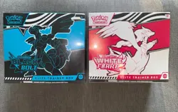Pokemon Black Bolt and White Flare Elite Trainer Box ETB Bundle [SEALED] - Image 1